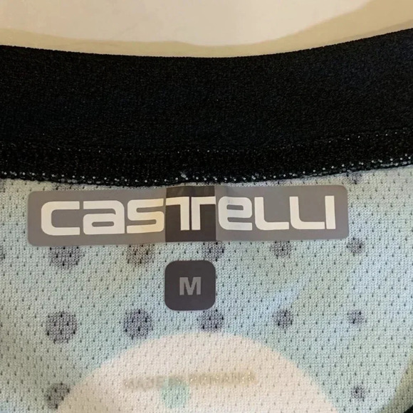 Castelli Men's Global Sports & Inclusion Geometric Day Short Sleeve Jersey SZ M - Picture 6 of 11